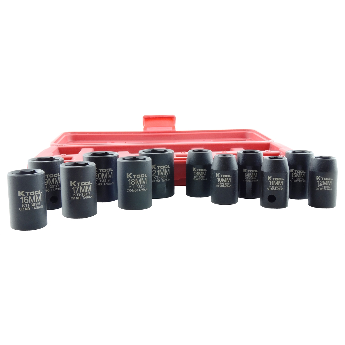 Socket Set Impact 1/2in. Drive 12 Pc.Metric