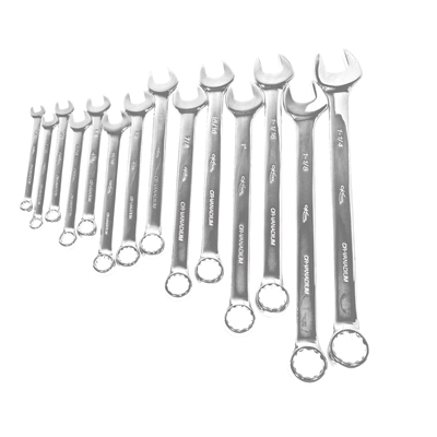 Wrench Set 14pc Hi-Polish W/Bag