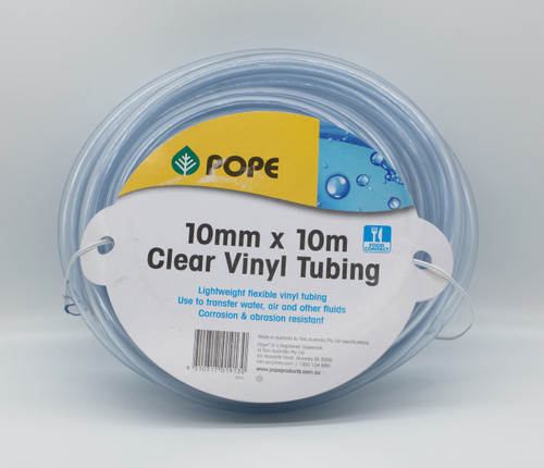 Additional 10m clear vinyl tubing Additional 10m clear vinyl tubing