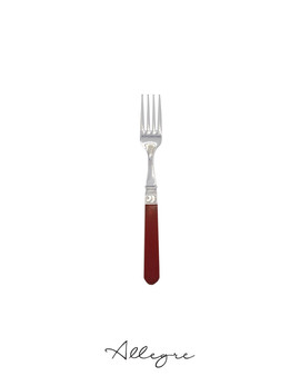 Rococo Salad/ Dessert Fork; Asian Dinner Fork