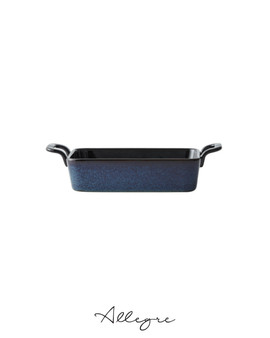 9.75 in. Medium Rectangular Bake & Serve Dish 506 ml - Rustic Lapis