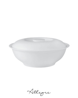 2.3 L Casserole with Cover for stews, soups, and rice for 7 to 8 Persons - Ivory