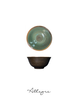 143 ml Bowl for soup 4 in. - Harmony Spanish Green