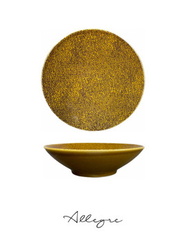 950 ml Large Single Salad Bowl/ Serving Bowl for 3 to 4 Persons 8.25 in. - Urban Amber