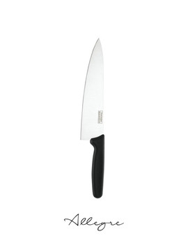 8 in. Blade Chef's Knife, Black Handle, Professional Grade - Premier Everyday