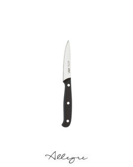 3.5 in. Blade Paring Knife, Black Handle, Professional Grade - EuroPro Solo