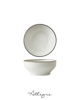 629 ml Bowl for soup, cereal, congee, noodles, ramen, etc. 6.25 in. - MOD Dusted White
