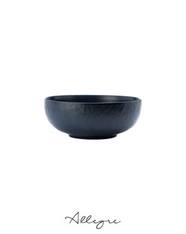 525 ml Bowl for soup, cereal, congee, noodles, ramen etc. 6.25 in. - Knit Navy Blue