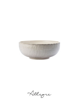 525 ml Bowl for soup, cereal, congee, noodles, ramen etc. 6.25 in. - Knit Warm Beige