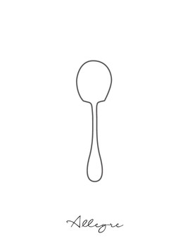 Eve Serving Spoon 7.8 in.