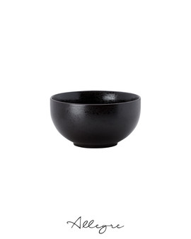 642 ml Bowl for soup, cereal, congee, noodles, ramen, etc. 5.75 in. - Lava Ash Brown