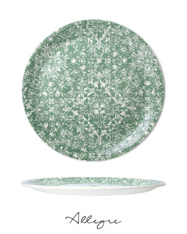 11.75 in. Show Plate/ Dinner Plate/ Serving Plate for 5 to 6 Persons - Ink Legacy Teal