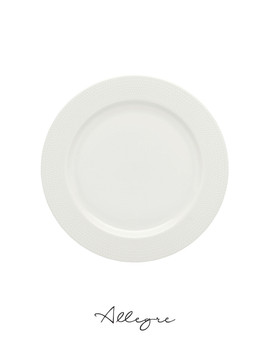 10.5 in. Dinner Plate/ Serving Plate for 2 to 3 Persons - Prism Rim