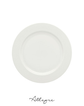 11.8 in. Show Plate/ Serving Plate for 3 to 4 Persons - Prism Rim