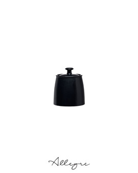 295 ml Sugar Pot  - Urban Black