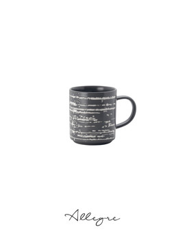 243 ml (8 oz)  Straight Mug - Drizzle Grey