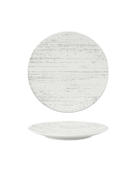 8.8 in. Salad Plate - Drizzle White