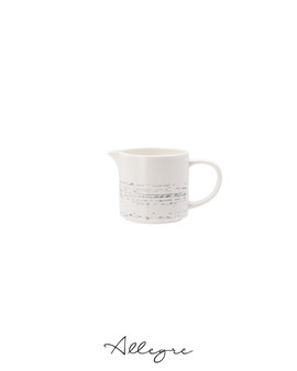 187 ml (6 oz)   Straight Creamer - Drizzle White