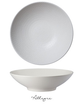 3 L Serving Bowl for 10 to 12 Persons/ Large Pasta Bowl 11.5 in. - Urban White