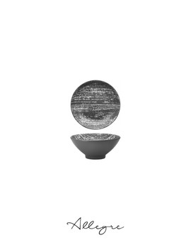 101 ml (3 oz)   Dipping Dish 3.8 in. - Drizzle Grey