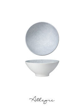 398 ml Soup/ Rice V-Bowl 6 in. - Urban Grey