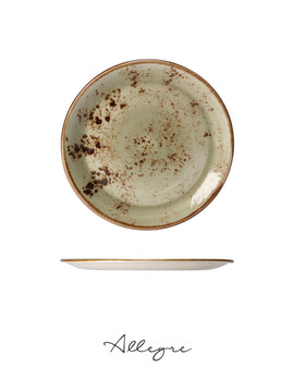 9 in. Salad Plate - Speckled Green