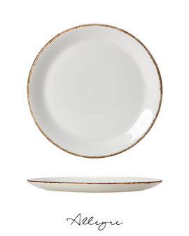 11 in. Serving Plate for 3 to 4 Persons - Sand