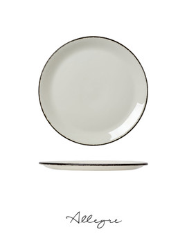 9 in. Salad Plate - Charcoal