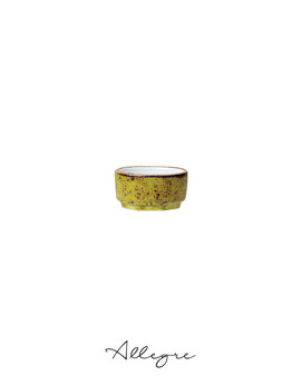 50 ml Sauce/ Butter/ Dip Dish 2.5 in. - Speckled Apple Green