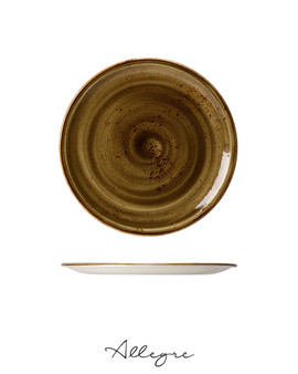 9 in. Salad Plate - Speckled Brown