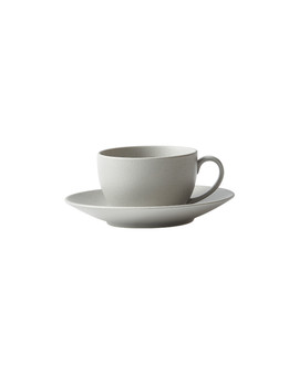 253 ml Coffee/ Cappuccino Cup and 6.7 in. Saucer - Dune Ash