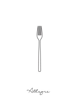 Aliya Salad/ Dessert Fork; Asian Dinner Fork
