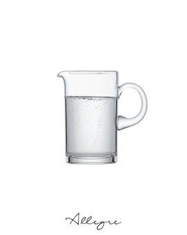 1 L. (33.8 oz) Crystal Pitcher - Paris