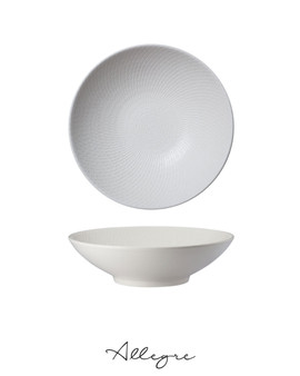 950 ml Large Single Salad Bowl/ Serving Bowl for 3 to 4 Persons 8.25 in. - Urban White