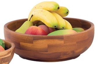 31 cm Medium Wooden Bowl - Allegre Buffet