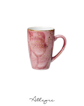 285 ml Mug - Speckled Raspberry