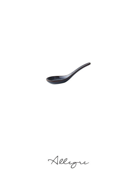 5 in. Chinese Spoon - Rustic Lapis