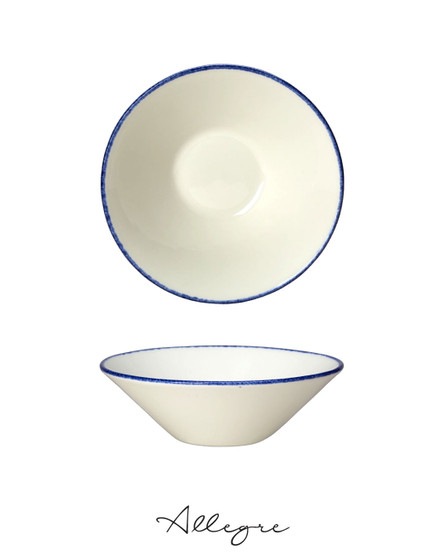 585 ml Cereal, Soup, Salad Bowl 6.5 in. - Azure