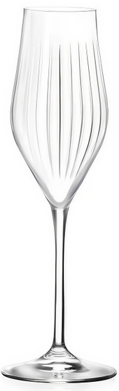 Crown 230 ml (7.8 oz) Champagne Flute - Crystalline (Set of 6)