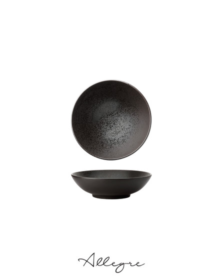 280 ml Small Salad Dish/ Side Dish for 1 Person 5.5 in. - Lava Ash Brown
