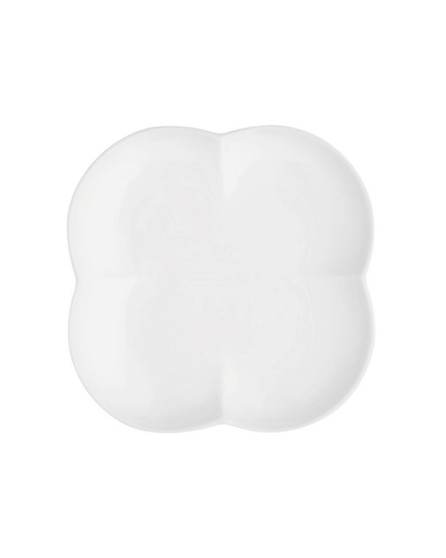 10.4 in. Four-Petal Dinner Plate/ Serving Plate for 2 to 3 Persons - Oriental