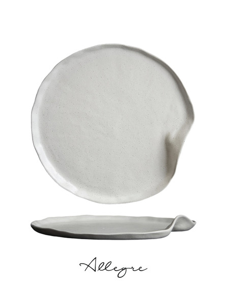 11 in. Flat Dinner Plate/ Serving Plate for 3 to 4 Persons - LEK