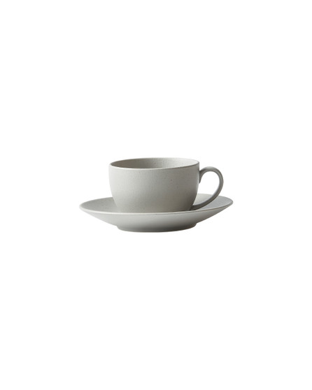 176 ml Coffee/ Tea Cup and 6 in. Saucer - Dune Ash