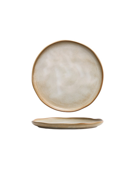 8 in. Dessert/Cake Plate - WoodFire Antique Pine