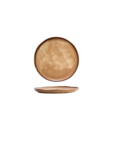 6 in. Bread Bun, Pastry, Cocktail Plate - WoodFire Dark Oak