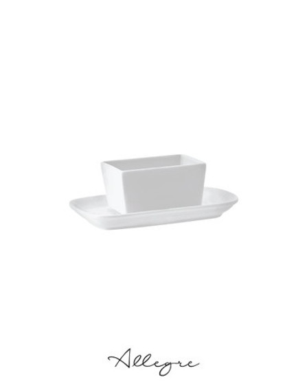 140 ml (5 oz) Rectangular Sachet Holder and 6.6 in. Underliner - Eco