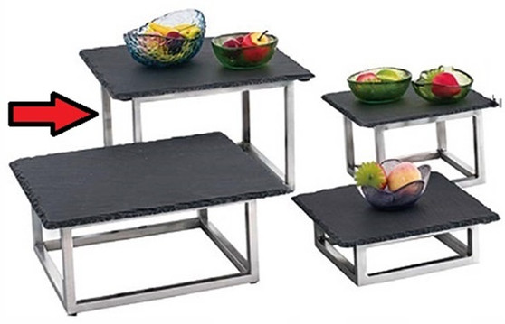 Square Riser, 20 cm x 20 cm Ht - Allegre