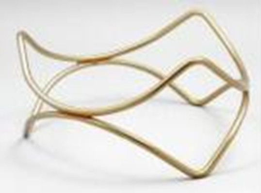 Series E, Display Stand, Gold-Color, 21.5 x 10 cm