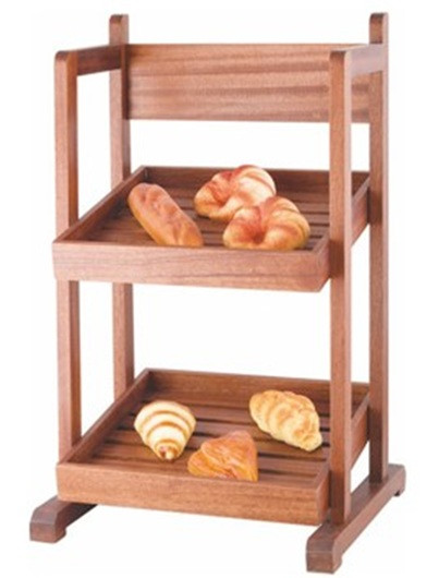 43 x 40 x 70 cm Standing Wooden Display Shelf - Allegre