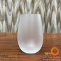 465 ml (16.5 oz) Frosted White Tumbler, Set of 6 - Elements